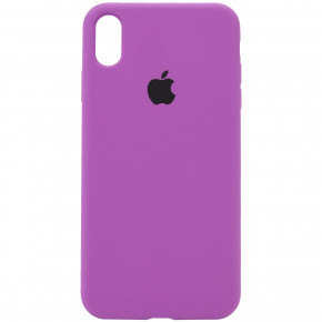  Epik Silicone Case Full Protective (AA) Apple iPhone X (5.8) / XS (5.8)  / Grape