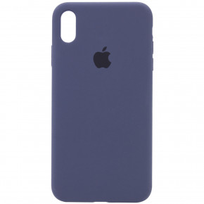  Epik Silicone Case Full Protective (AA) Apple iPhone X (5.8) / XS (5.8)   / Midnight Blue