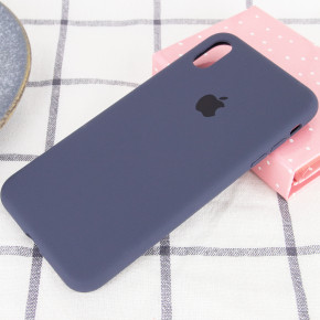  Epik Silicone Case Full Protective (AA) Apple iPhone X (5.8) / XS (5.8)   / Midnight Blue 3