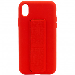  Epik Silicone Case Hand Holder  Apple iPhone XS Max (6.5)  / Red