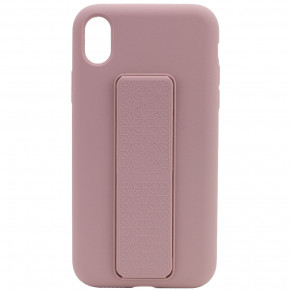  Epik Silicone Case Hand Holder  Apple iPhone XS Max (6.5)  / Pink Sand