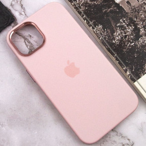  Epik Silicone Case Metal Buttons (AA) Apple iPhone 12 Pro Max (6.7)  / Chalk Pink 8