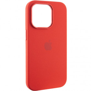  Epik Silicone Case Metal Buttons (AA) Apple iPhone 13 Pro (6.1)  / Red