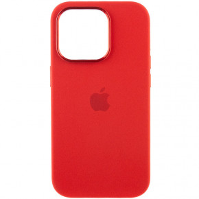  Epik Silicone Case Metal Buttons (AA) Apple iPhone 13 Pro (6.1)  / Red 3