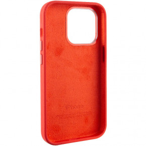  Epik Silicone Case Metal Buttons (AA) Apple iPhone 13 Pro (6.1)  / Red 7