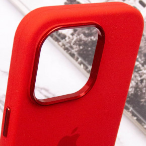  Epik Silicone Case Metal Buttons (AA) Apple iPhone 13 Pro (6.1)  / Red 9