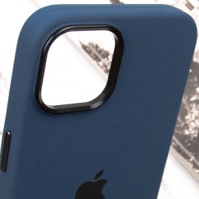  Epik Silicone Case Metal Buttons (AA) Apple iPhone 13 (6.1)  / StromBlue 9