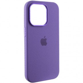  Epik Silicone Case Metal Buttons (AA) Apple iPhone 14 Pro Max (6.7)  / Iris