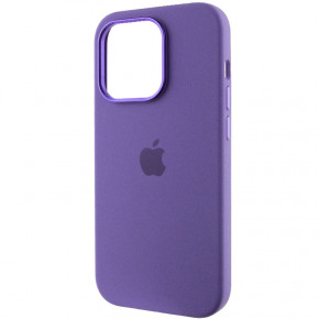  Epik Silicone Case Metal Buttons (AA) Apple iPhone 14 Pro Max (6.7)  / Iris 4