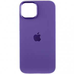  Epik Silicone Case Metal Buttons (AA) Apple iPhone 14 (6.1)  / Iris 3
