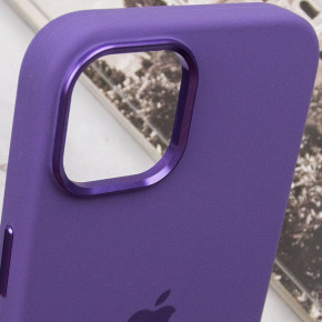  Epik Silicone Case Metal Buttons (AA) Apple iPhone 14 (6.1)  / Iris 9