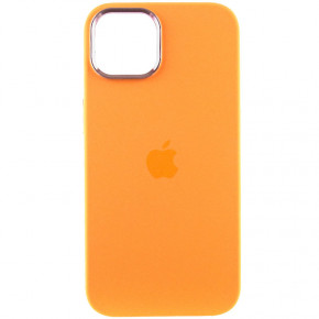  Epik Silicone Case Metal Buttons (AA) Apple iPhone 14 (6.1)  / Marigold 3