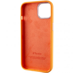  Epik Silicone Case Metal Buttons (AA) Apple iPhone 14 (6.1)  / Marigold 6