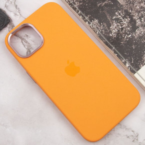  Epik Silicone Case Metal Buttons (AA) Apple iPhone 14 (6.1)  / Marigold 8