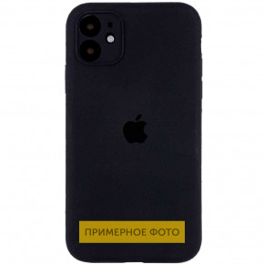  Epik Silicone Case Square Full Camera Protective (AA) Apple iPhone 11 Pro Max (6.5)  / Black
