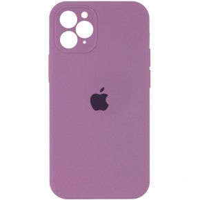  Epik Silicone Case Square Full Camera Protective (AA) Apple iPhone 11 Pro Max (6.5)  / Lilac Pride