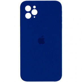 Epik Silicone Case Square Full Camera Protective (AA) Apple iPhone 11 Pro Max (6.5)  / Deep navy