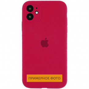  Epik Silicone Case Square Full Camera Protective (AA) Apple iPhone 11 Pro (5.8)  / Rose Red