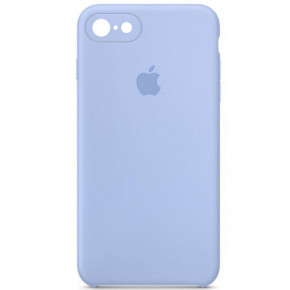  Epik Silicone Case Square Full Camera Protective (AA) Apple iPhone 7 / 8 / SE (2020) (4.7)  / Lilac Blue