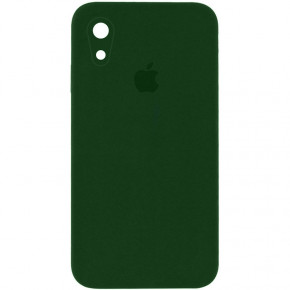  Epik Silicone Case Square Full Camera Protective (AA) Apple iPhone XR (6.1)  / Army green
