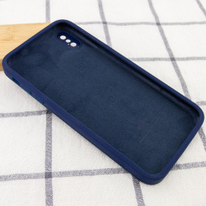  Epik Silicone Case Square Full Camera Protective (AA) Apple iPhone XS (5.8) - / Midnight blue 4
