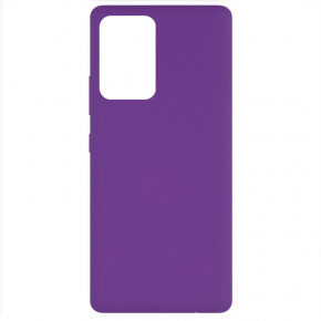  Epik Silicone Cover Full without Logo (A)  Samsung Galaxy A72 5G  / Purple