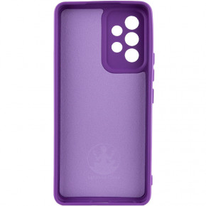  Epik Silicone Cover Lakshmi Full Camera (A) Samsung Galaxy A33 5G  / Purple 3