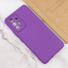  Epik Silicone Cover Lakshmi Full Camera (A) Samsung Galaxy A33 5G  / Purple 5