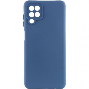  Epik Silicone Cover Lakshmi Full Camera (A) Samsung Galaxy M33 5G  / Navy Blue 