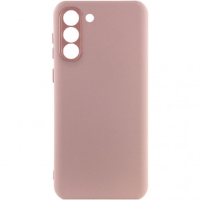  Epik Silicone Cover Lakshmi Full Camera (A) Samsung Galaxy S22   / Pink Sand 