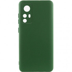  Epik Silicone Cover Lakshmi Full Camera (A) Xiaomi Redmi Note 12S  / Dark green Lakshmi