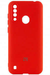  Epik Silicone Cover My Color Full Camera (A) ZTE Blade A7 (2020)  / Red