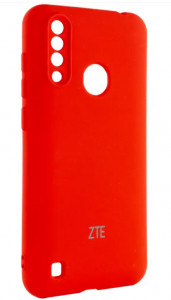  Epik Silicone Cover My Color Full Camera (A) ZTE Blade A7 (2020)  / Red 3