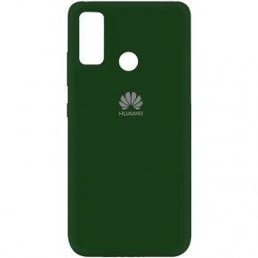  Epik Silicone Cover My Color Full Protective (A) Huawei P Smart (2020)  / Dark green