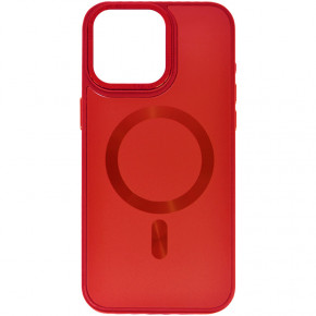  Epik TPU+Glass Sapphire Midnight Open Camera with MagSafe Apple iPhone 15 (6.1)  / Red