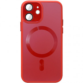  Epik TPU+Glass Sapphire Midnight with MagSafe Apple iPhone 11 (6.1)  / Red