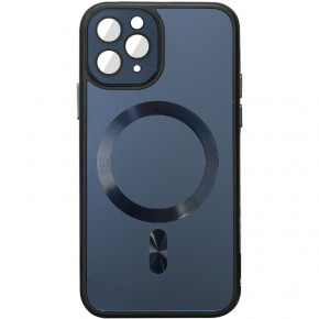  Epik TPU+Glass Sapphire Midnight with MagSafe Apple iPhone 12 Pro Max (6.7)  / Black