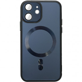  Epik TPU+Glass Sapphire Midnight with MagSafe Apple iPhone 12 (6.1)  / Black