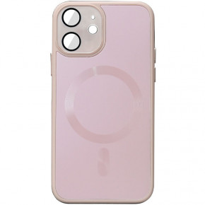  Epik TPU+Glass Sapphire Midnight with MagSafe Apple iPhone 12 (6.1)  / Pink Sand