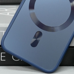  Epik TPU+Glass Sapphire Midnight with MagSafe Apple iPhone 12 (6.1)  / Deep navy 3