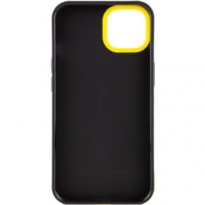  Epik TPU+PC Bichromatic Apple iPhone 12 Pro Max (6.7) Black / Yellow 3