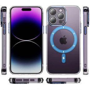  Epik TPU+PC Colorful with MagSafe Apple iPhone 12 Pro Max (6.7) Blue 4