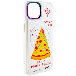 TPU+PC  Epik Funny pictures with MagSafe Apple iPhone 12 Pro Max (6.7) Pizza 3