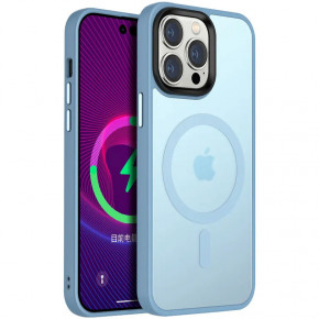 TPU+PC  Epik Metal Buttons with MagSafe Colorful Apple iPhone 12 Pro Max (6.7) 
