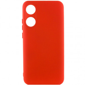  Lakshmi Silicone Cover Full Camera (AAA) Oppo A58 4G  / Red