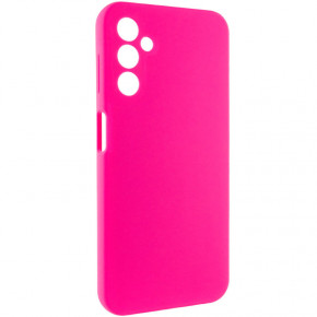  Lakshmi Silicone Cover Full Camera (AAA) Samsung Galaxy A14 4G/5G  / Barbie pink 3
