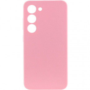  Lakshmi Silicone Cover Full Camera (AAA) Samsung Galaxy S23  / Light pink