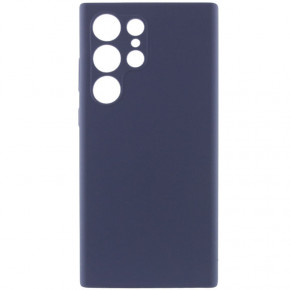  Lakshmi Silicone Cover Full Camera (AAA) Samsung Galaxy S24 Ultra - / Midnight blue