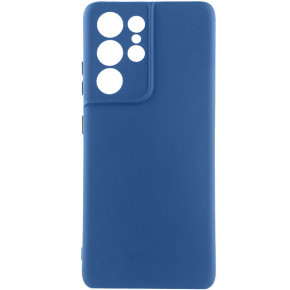  Lakshmi Silicone Cover Full Camera (A) Samsung Galaxy S24 Ultra  / Navy Blue