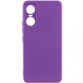  Lakshmi Silicone Cover Full Camera (A) Tecno Pop 6 Pro  / Purple